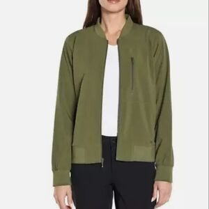 Banana Republic Light Weight Green Bomber Jacket